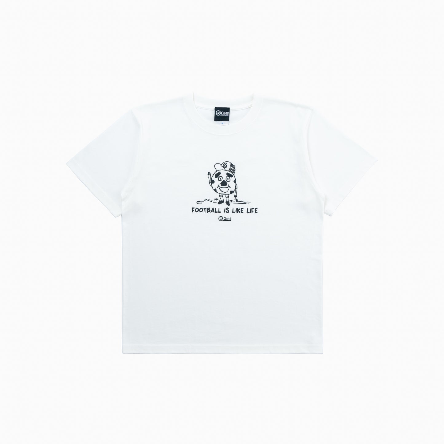 Camiseta con logo|BLANCO