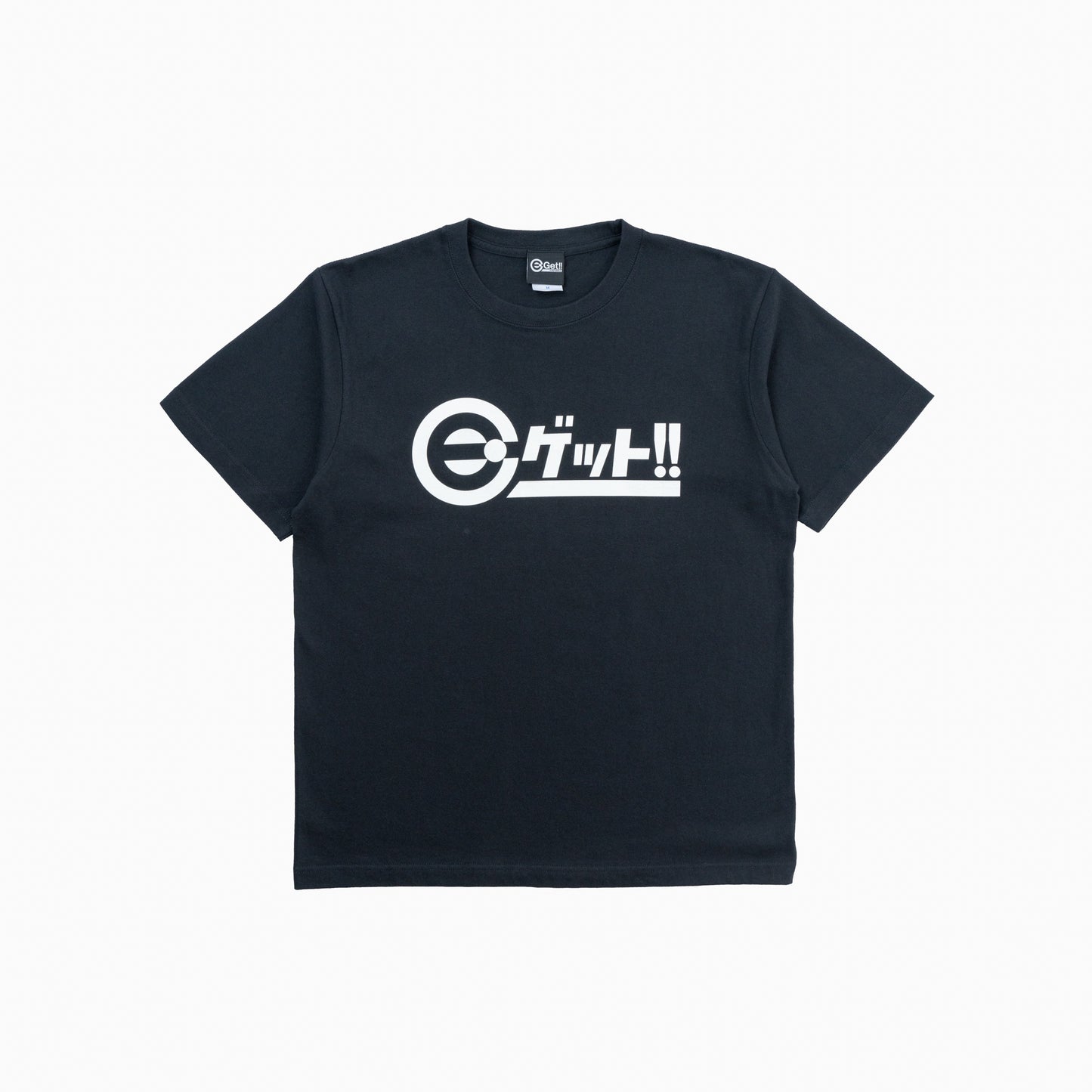 OBTENER camiseta con logo|NEGRO