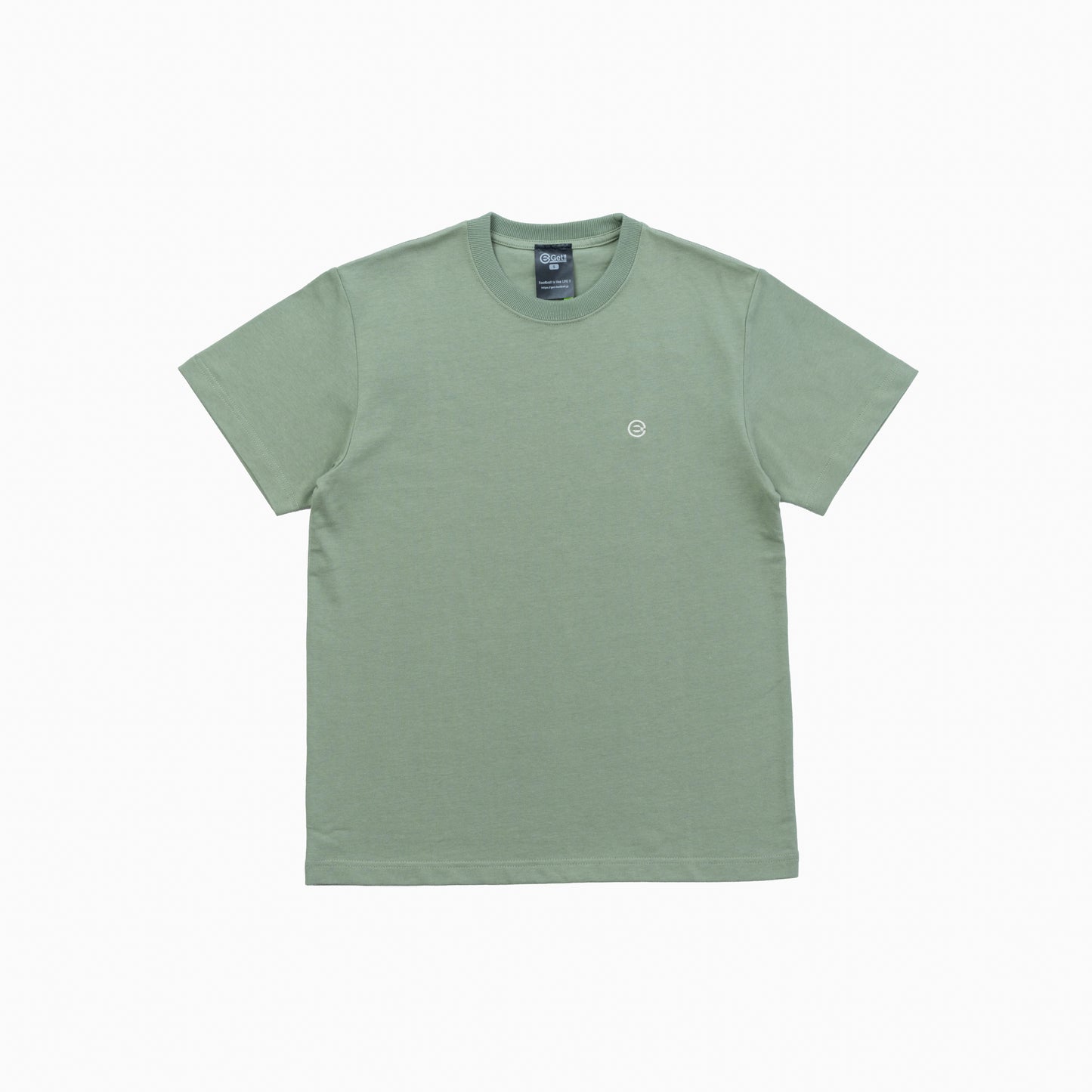 Camiseta de algodón con bordado | VERDE
