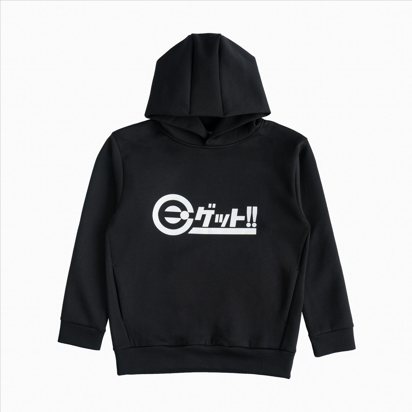 Sudadera con capucha|logotipo NEGRO/NEGRO