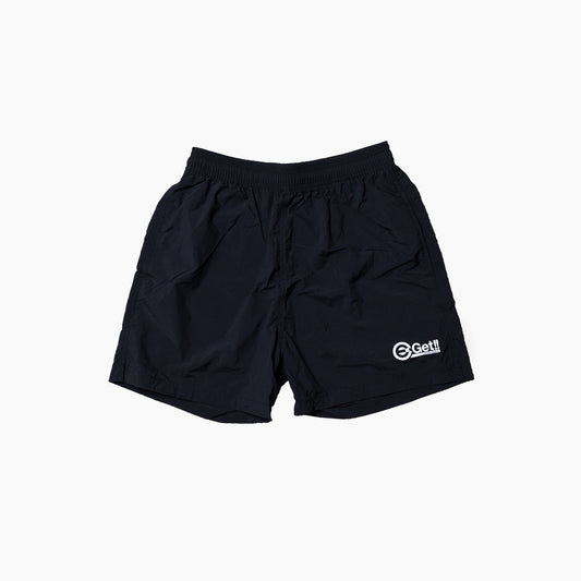 バギーズショーツ|BLACK ロゴ/SILVER(リフレクター)